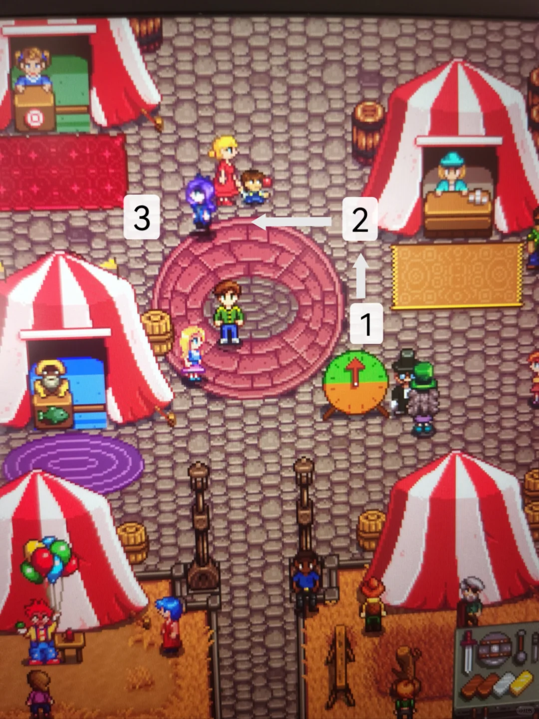 老乡试试这个展览会转盘秘诀吧