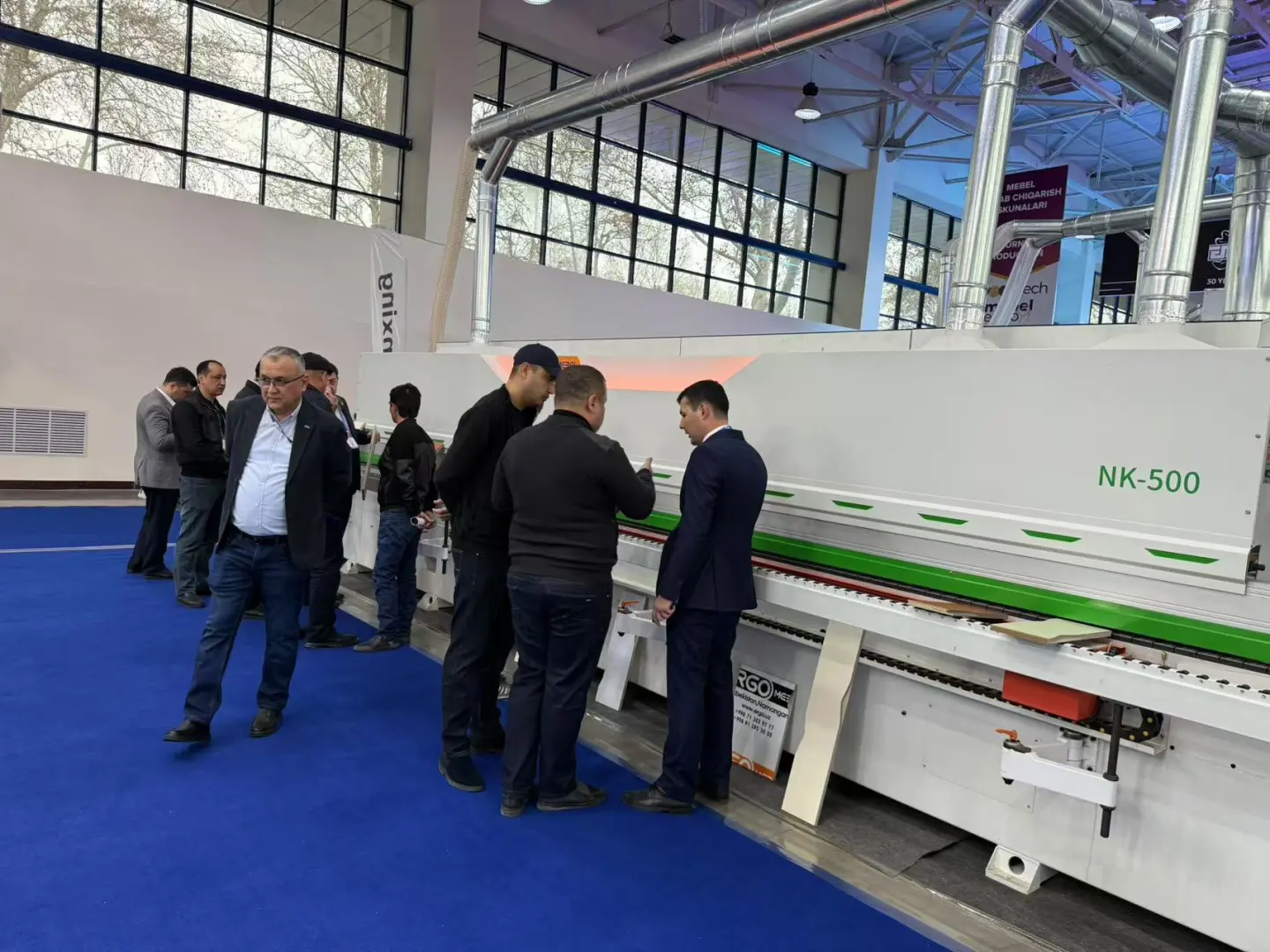 展会现场‖乌兹别克斯坦家具及木工机械展