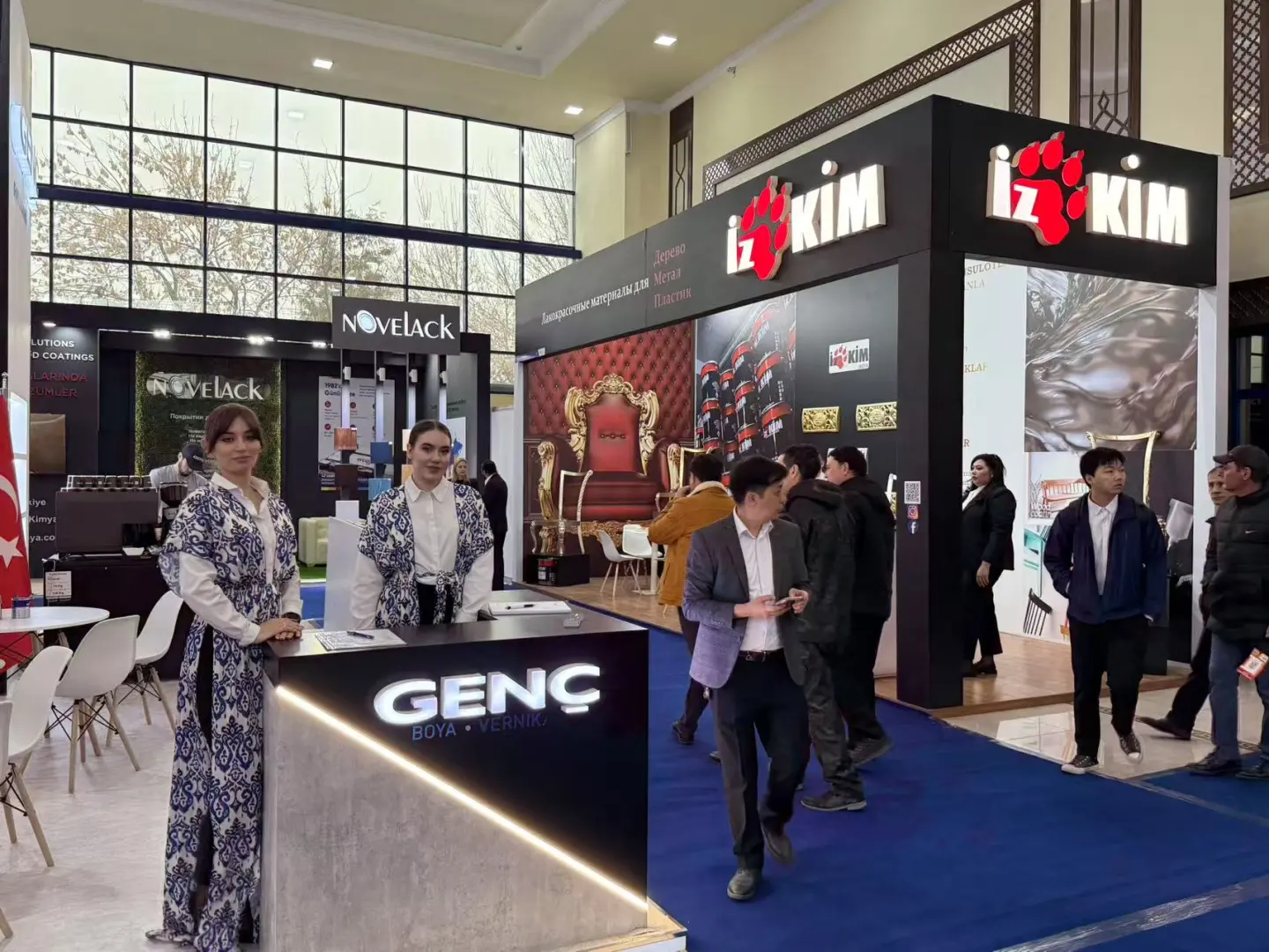 展会现场‖乌兹别克斯坦家具及木工机械展