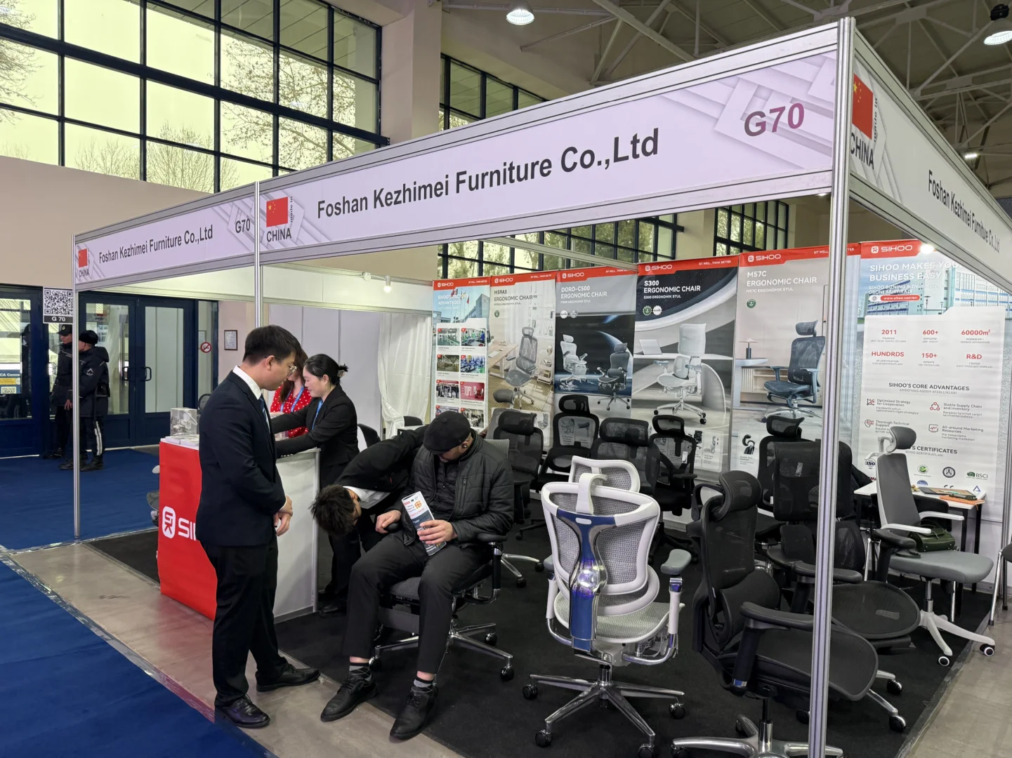 展会现场‖乌兹别克斯坦家具及木工机械展