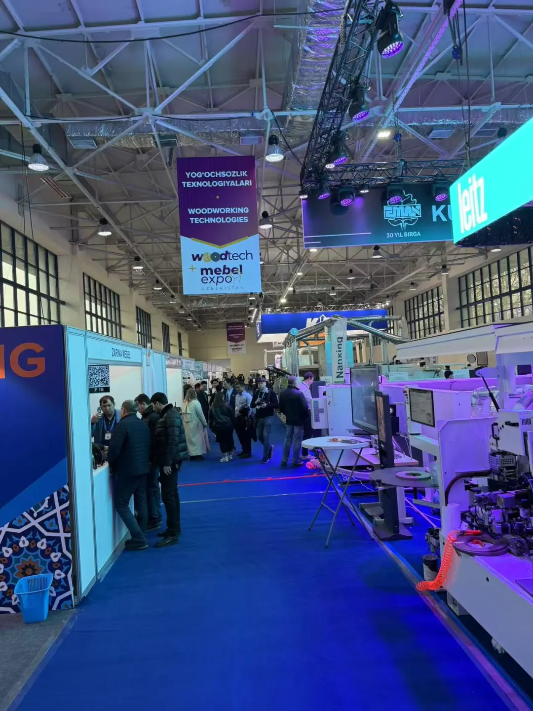 展会现场‖乌兹别克斯坦家具及木工机械展