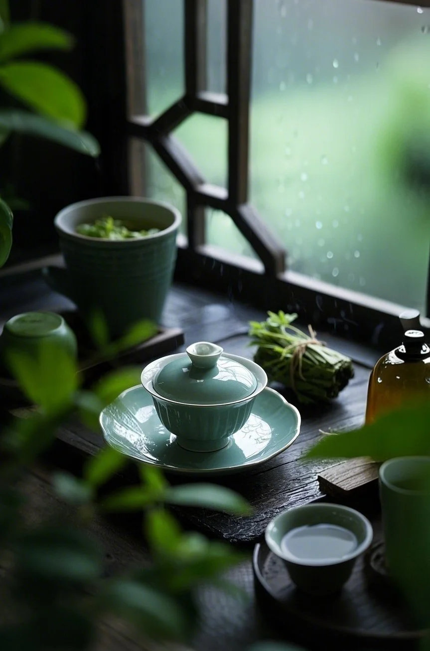 四月?朋友圈喝茶文案、图片