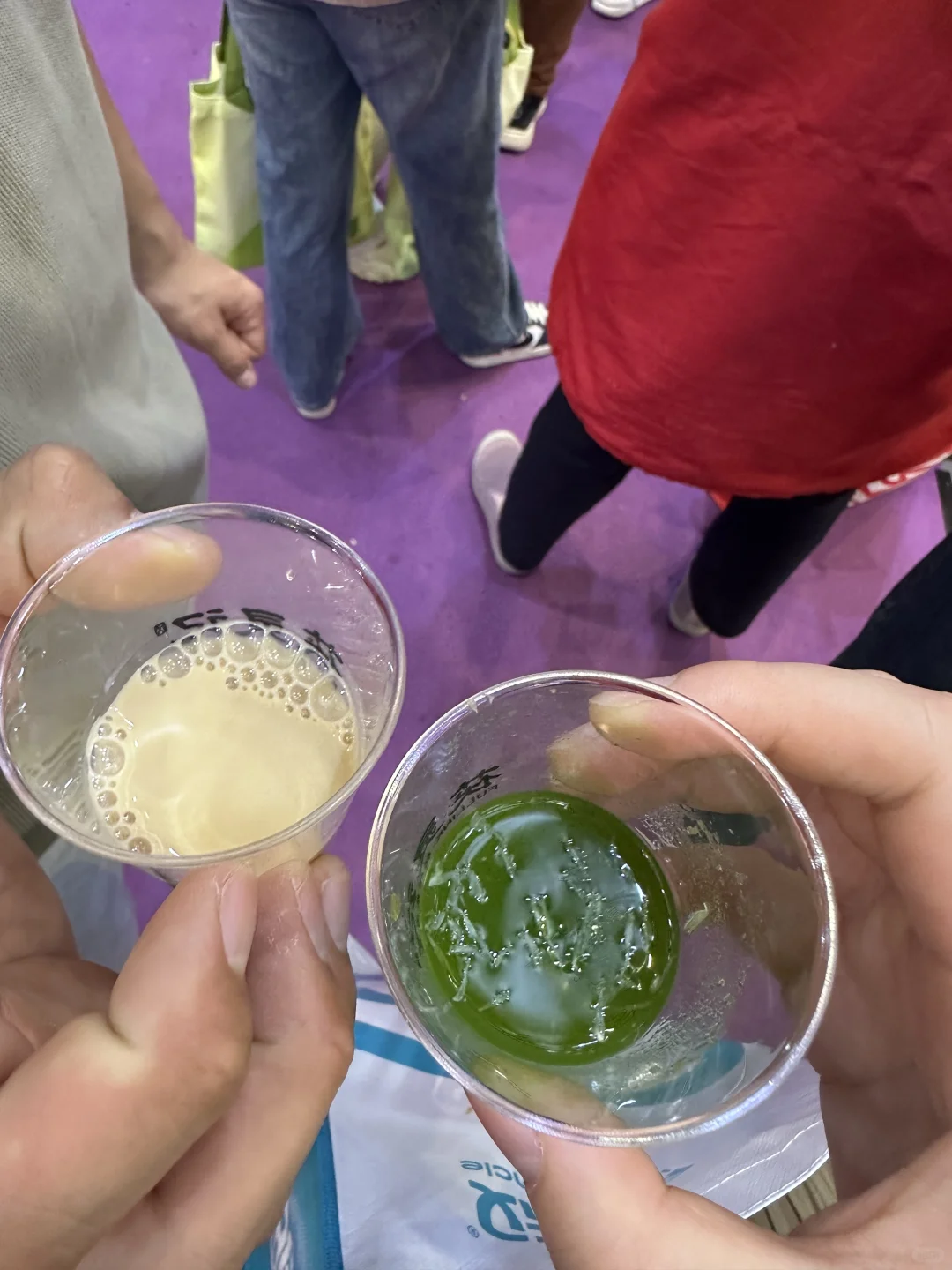 去餐饮博览会 纯吃反正饱了