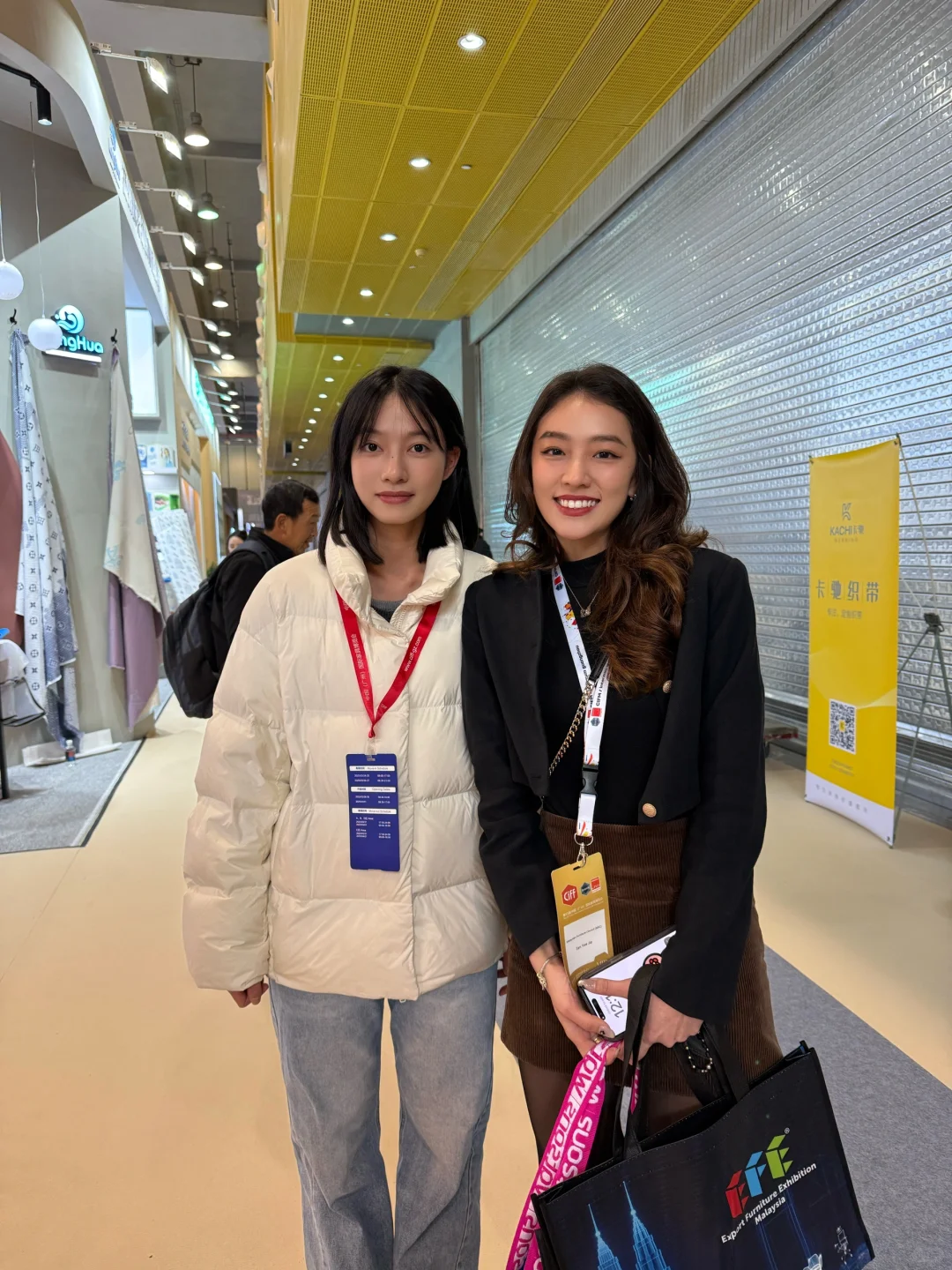 第一次参加展会