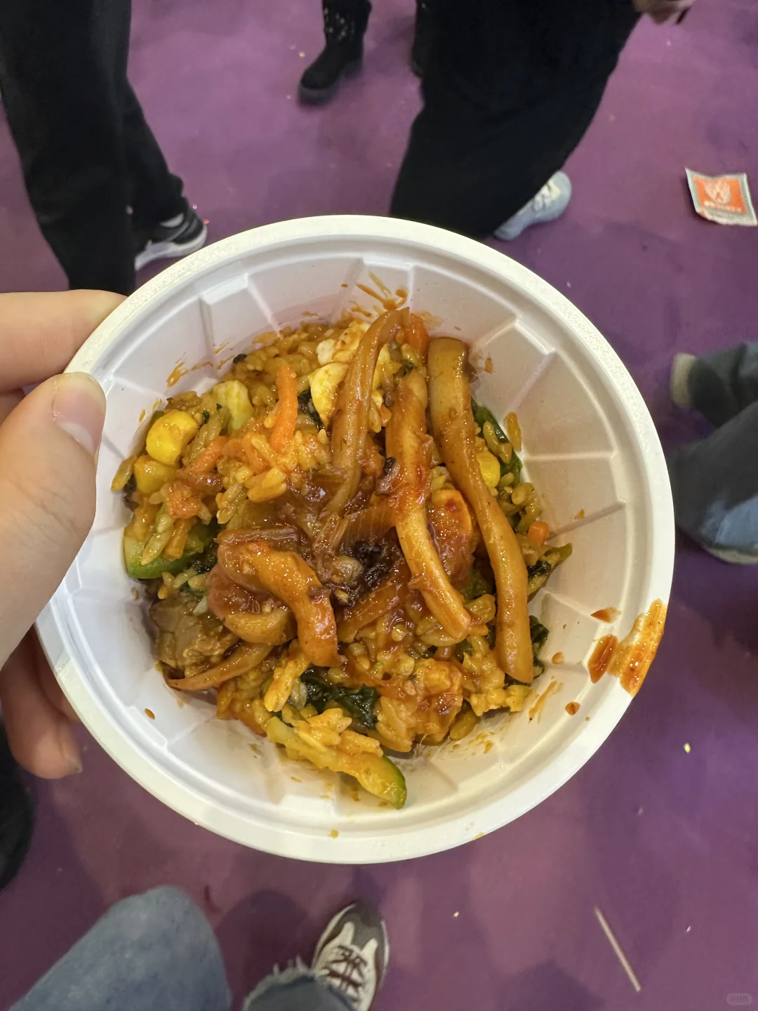 去餐饮博览会 纯吃反正饱了