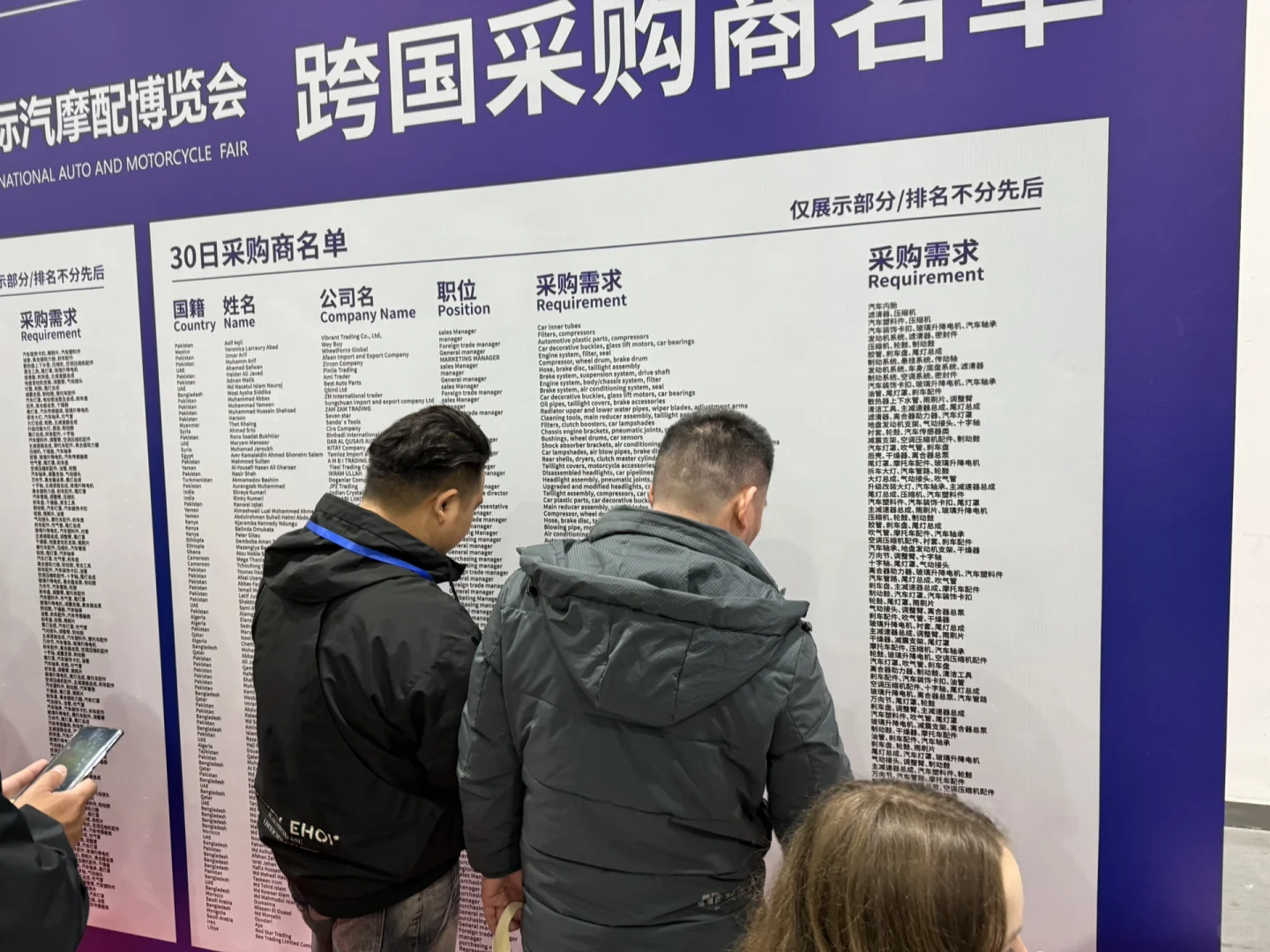 参加展会的每一天都在忙