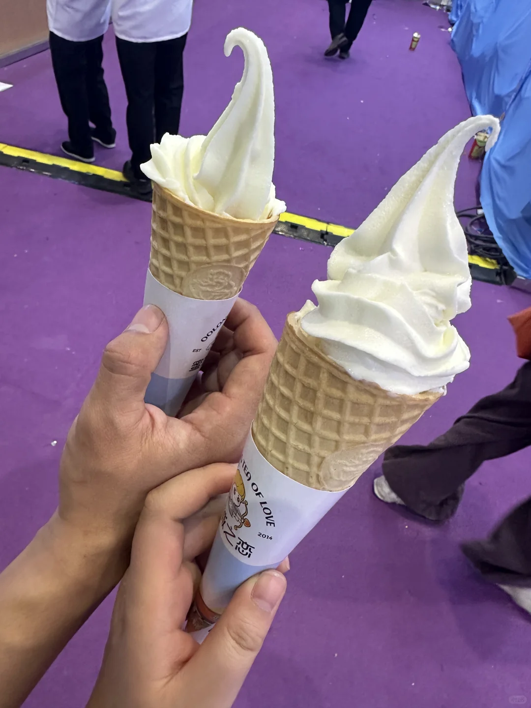 去餐饮博览会 纯吃反正饱了