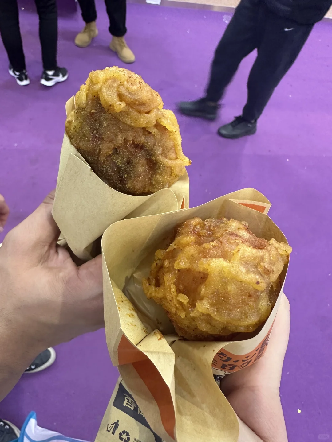 去餐饮博览会 纯吃反正饱了