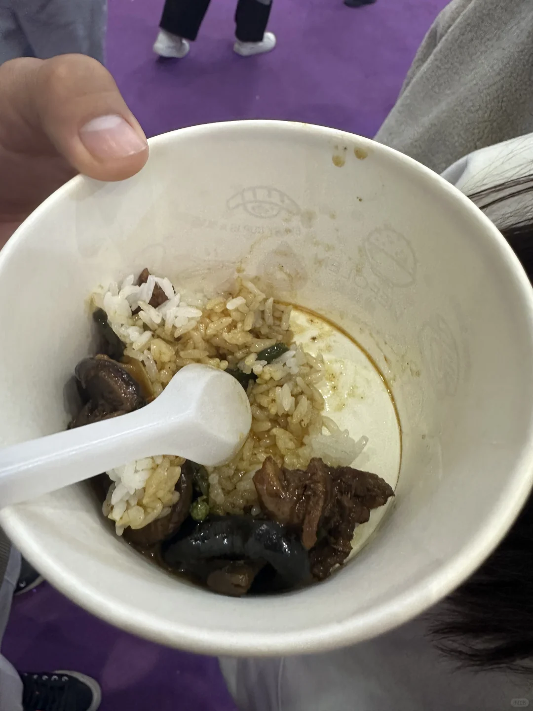 去餐饮博览会 纯吃反正饱了