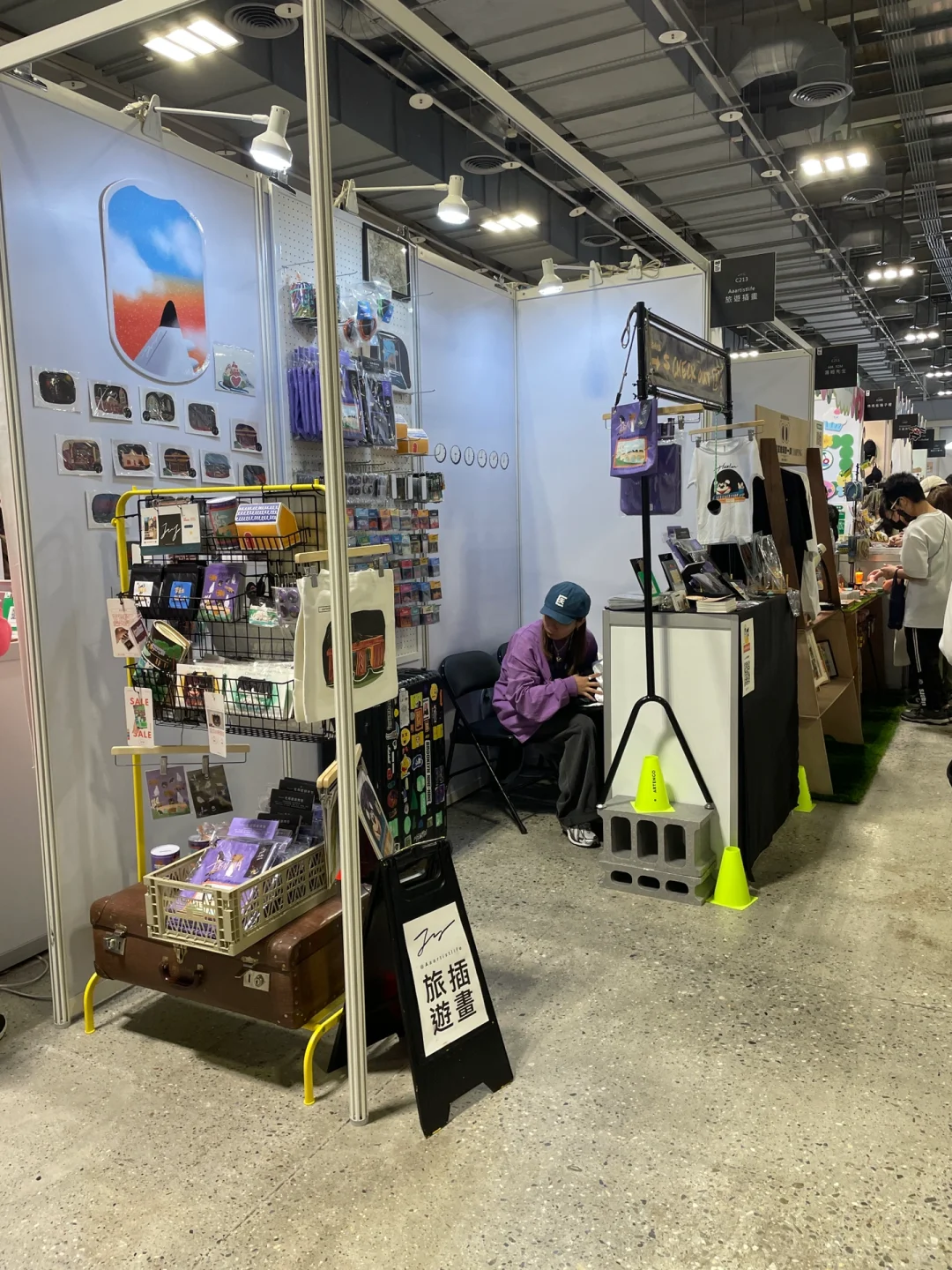 首次參展台北插畫博覽會