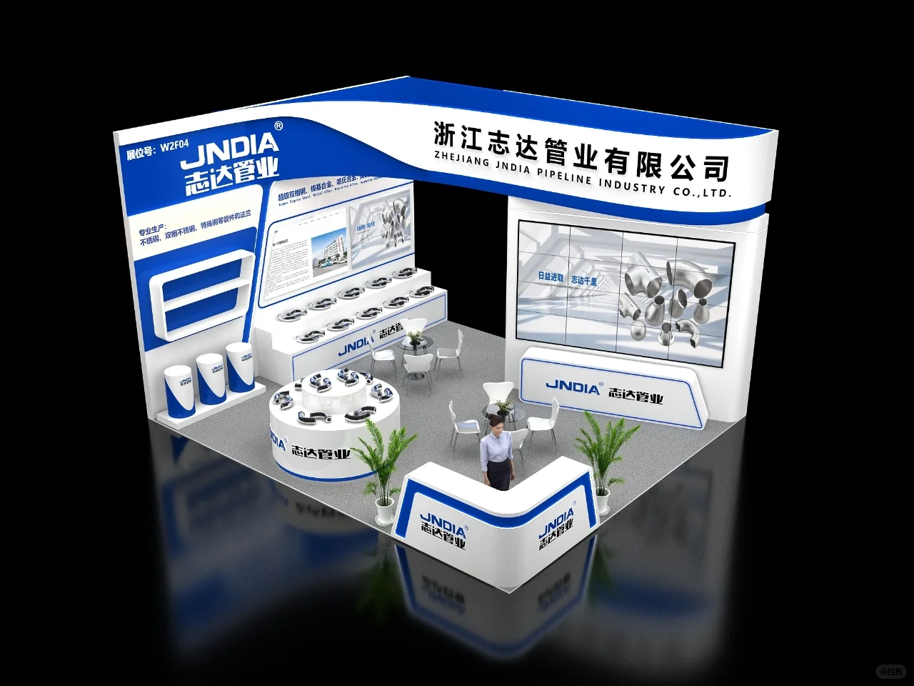 展台设计搭建的费用怎么算？