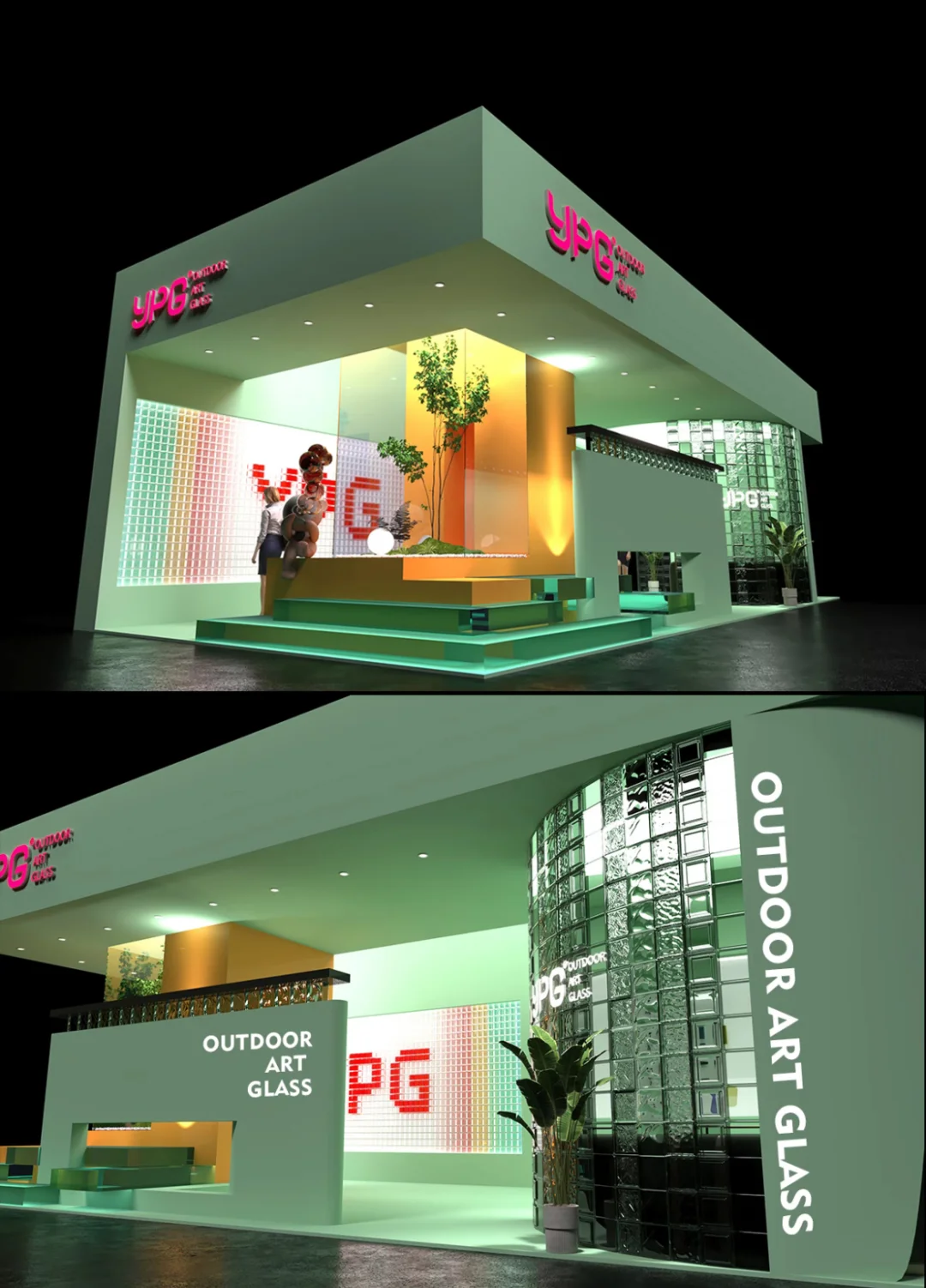 ?森系展会 ｜“会呼吸的”展台