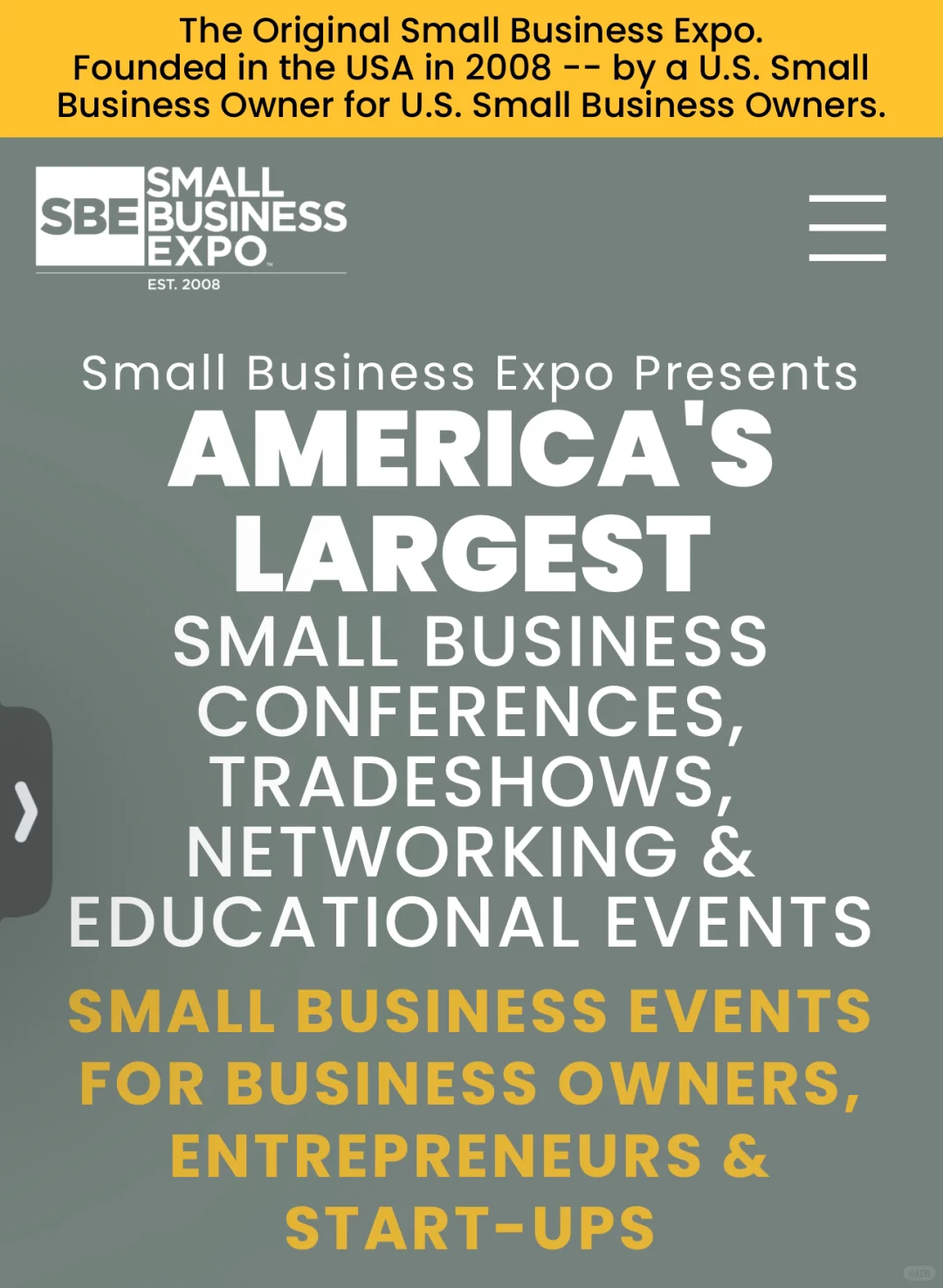 明天费城小企业博览会，同去同去