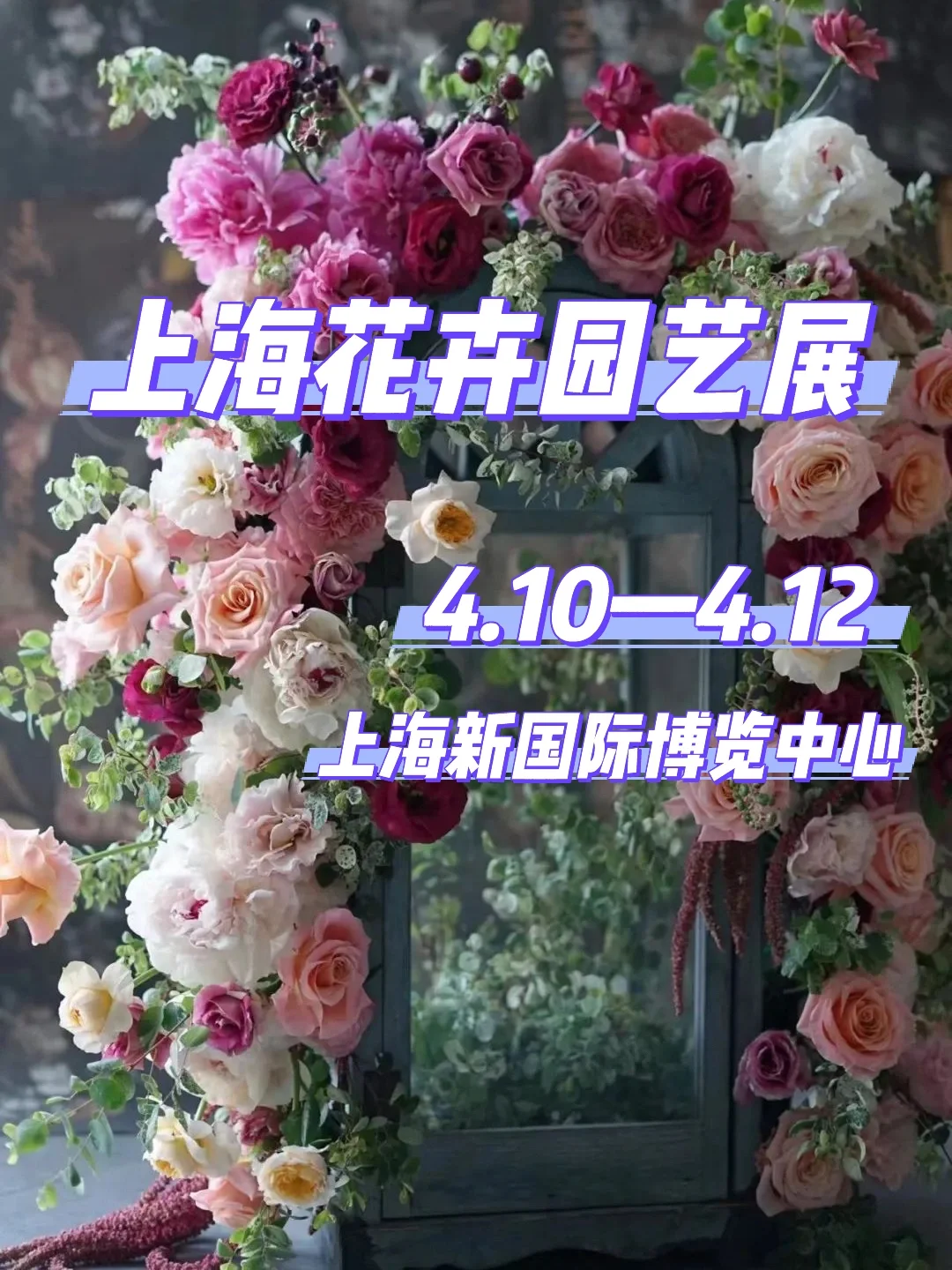 花花世界???上海花卉展等你来玩