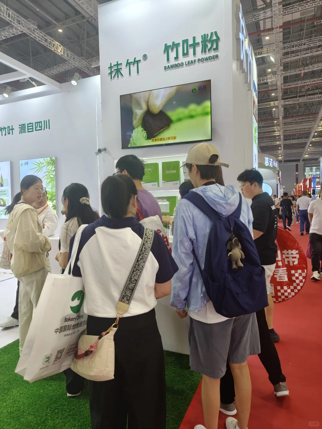 这是抹茶吗？展会上被问最多的一句话…