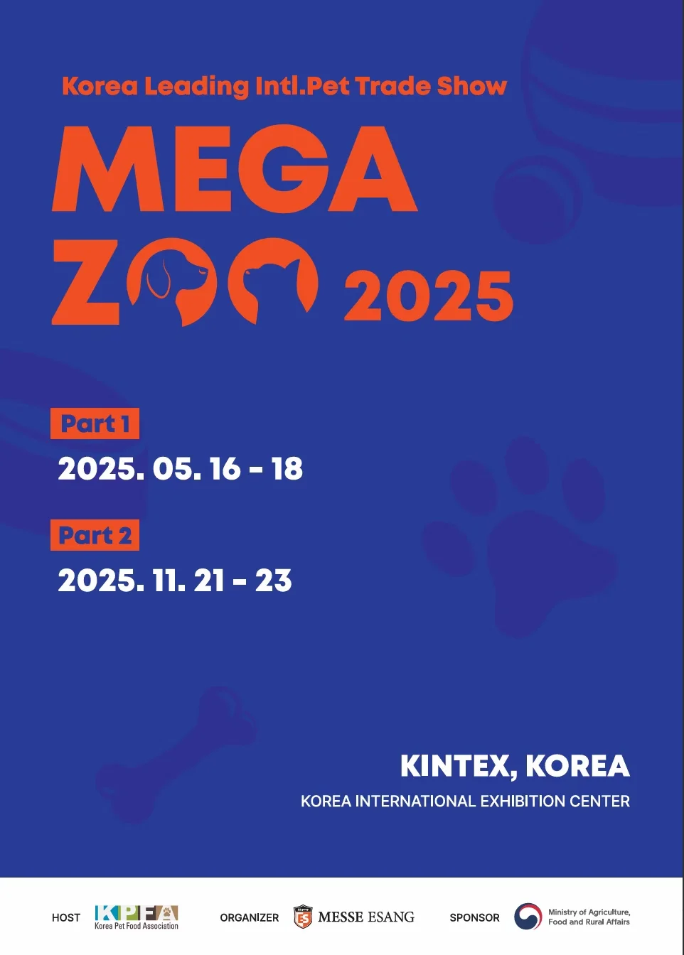 2025第六届韩国国际宠物展览会，去看一下！