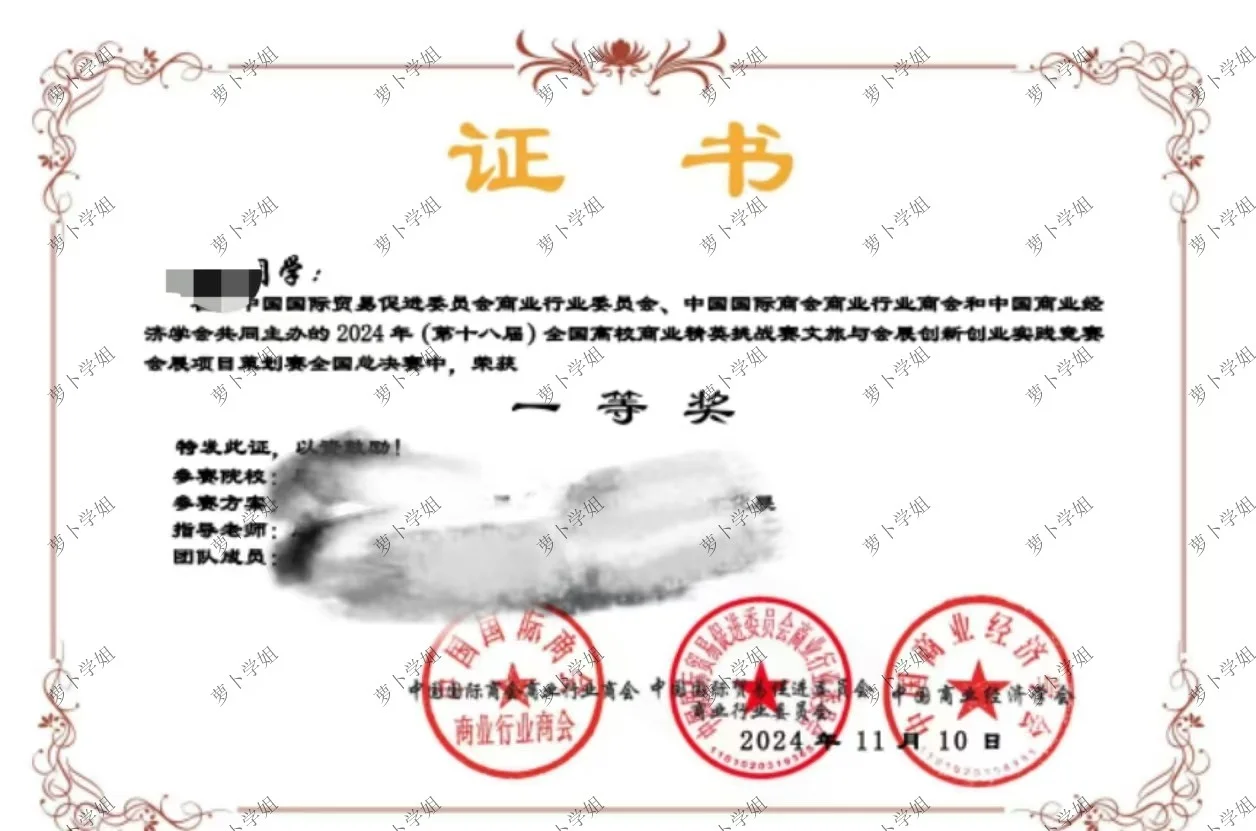 2025年全国商业精英挑战赛文旅与会展赛道