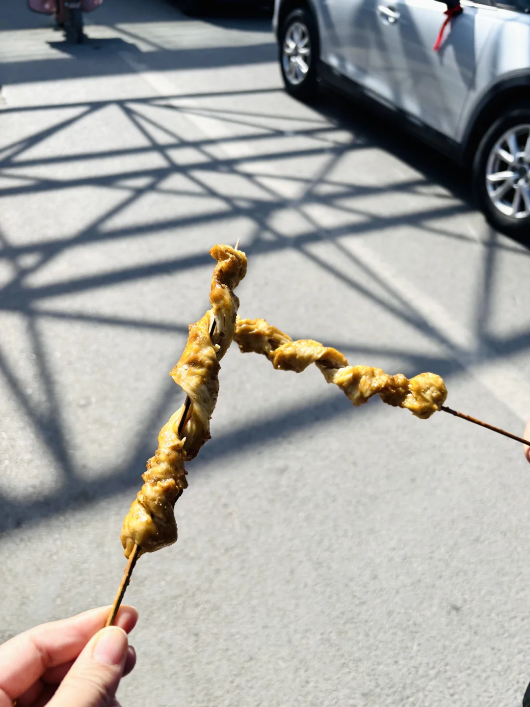 泰安最好吃的烤面筋！泰安小吃爱好者快冲！