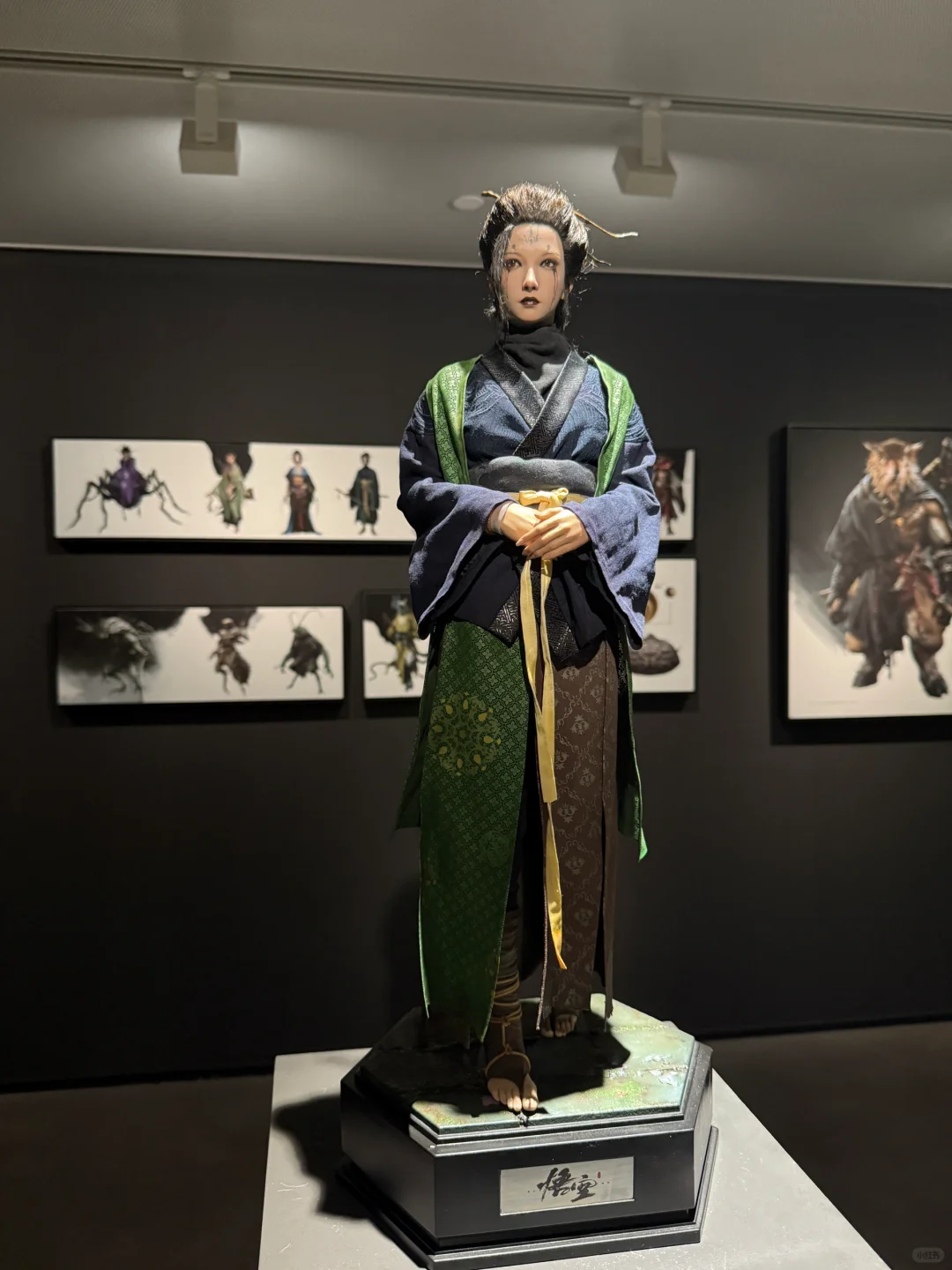 ☺️黑神话艺术展的一天