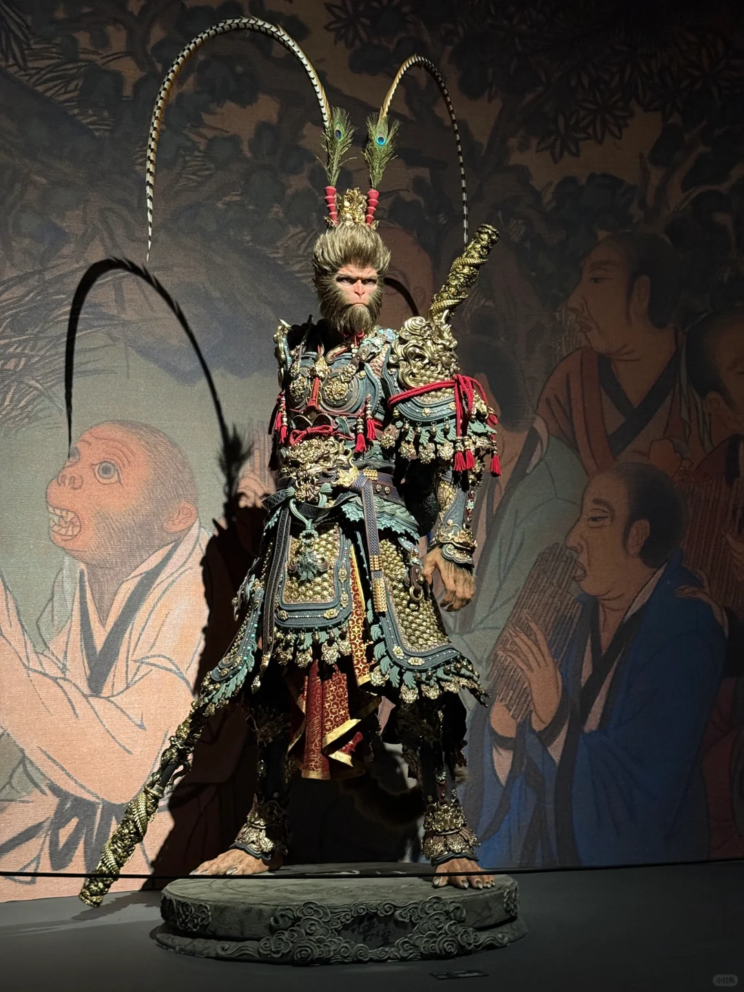 ☺️黑神话艺术展的一天