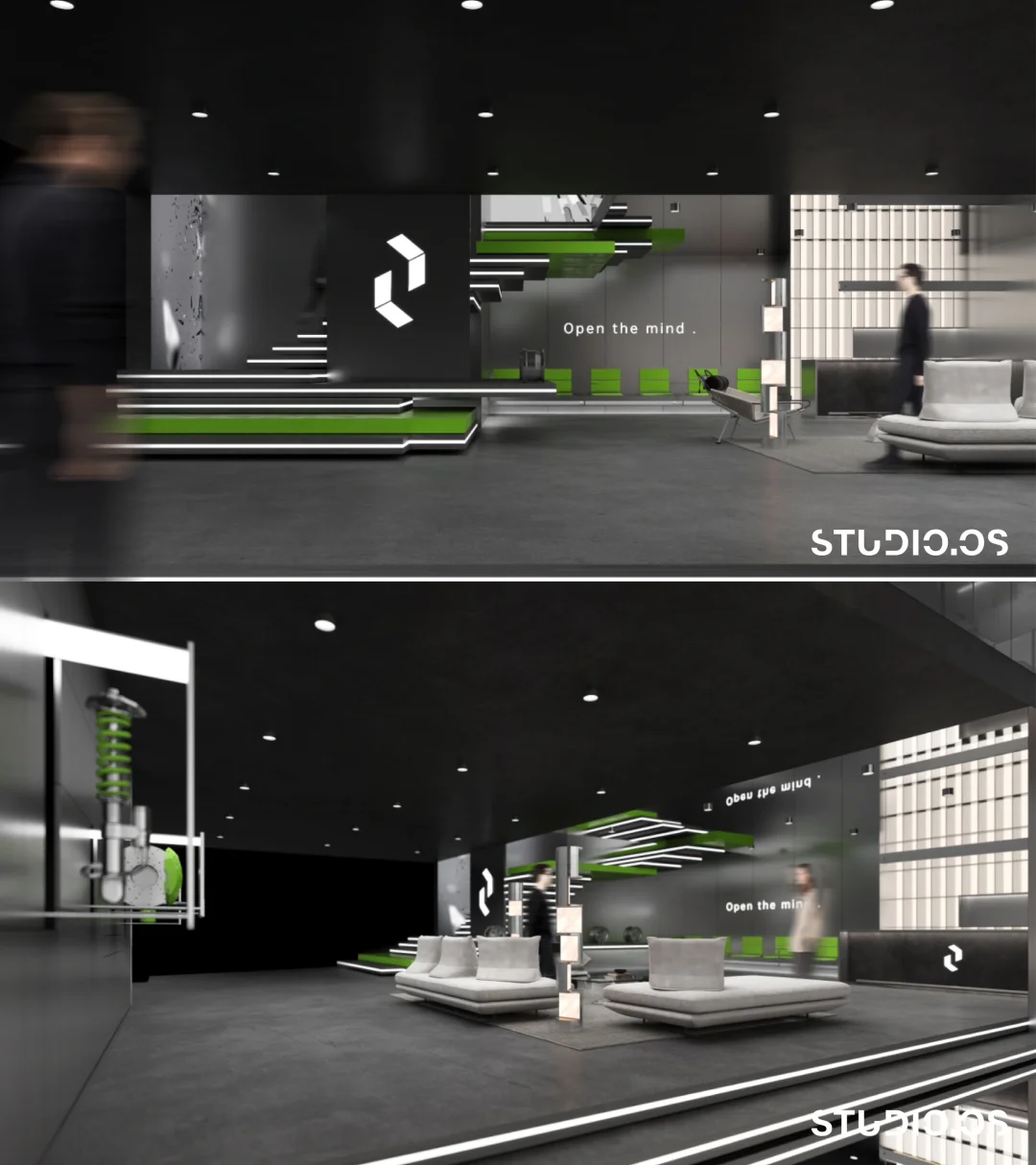 越己Ⅰ车展展台设计