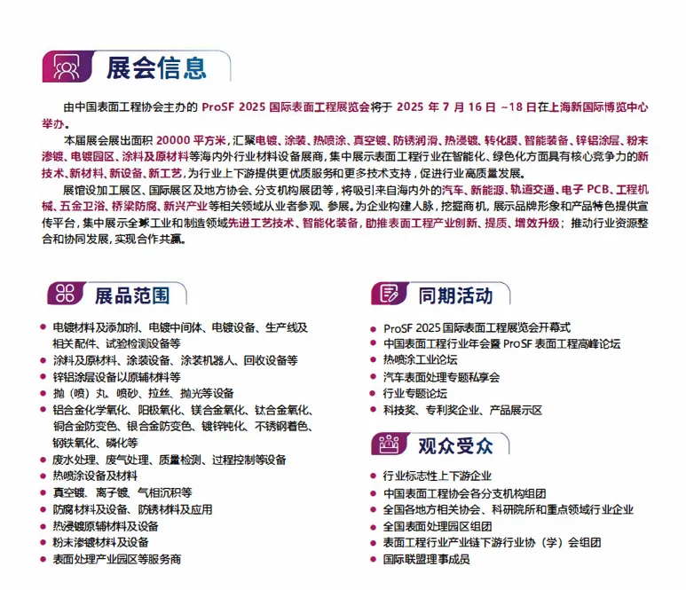 2025国际表面工程展览会