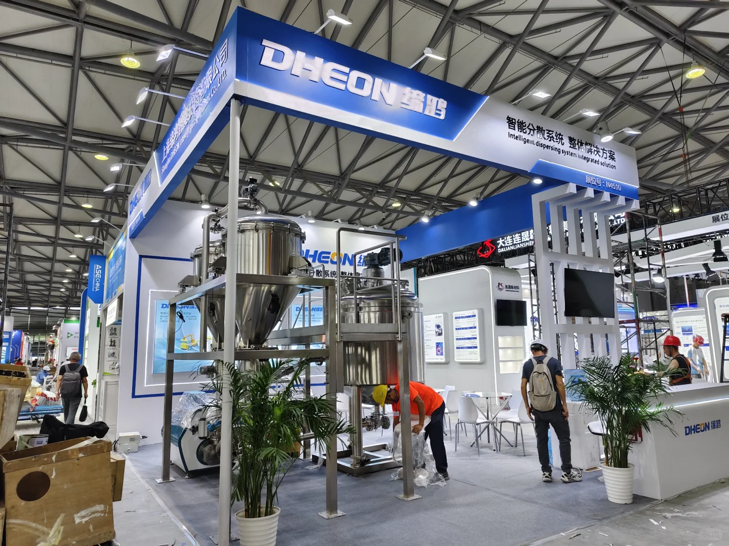 展会展台设计搭建 现场图