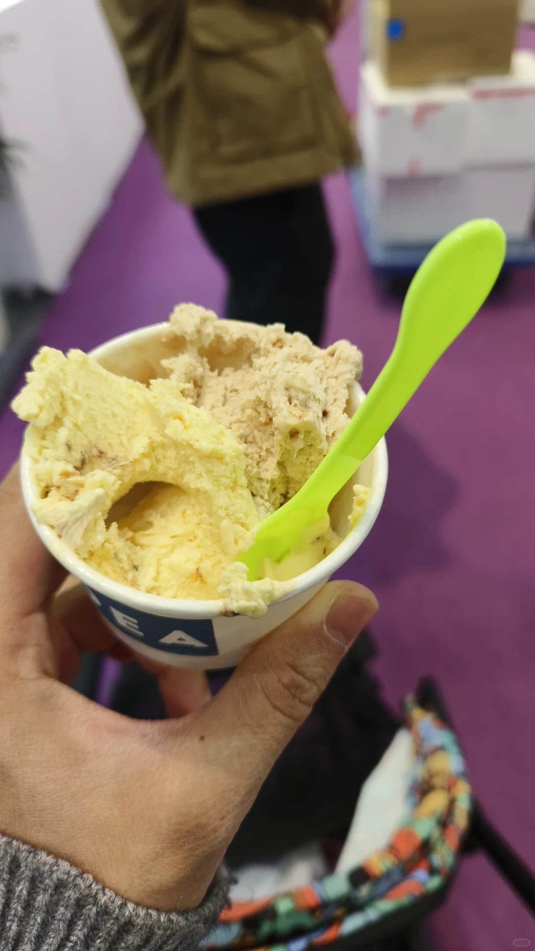 逛展的一天，冰淇淋管饱