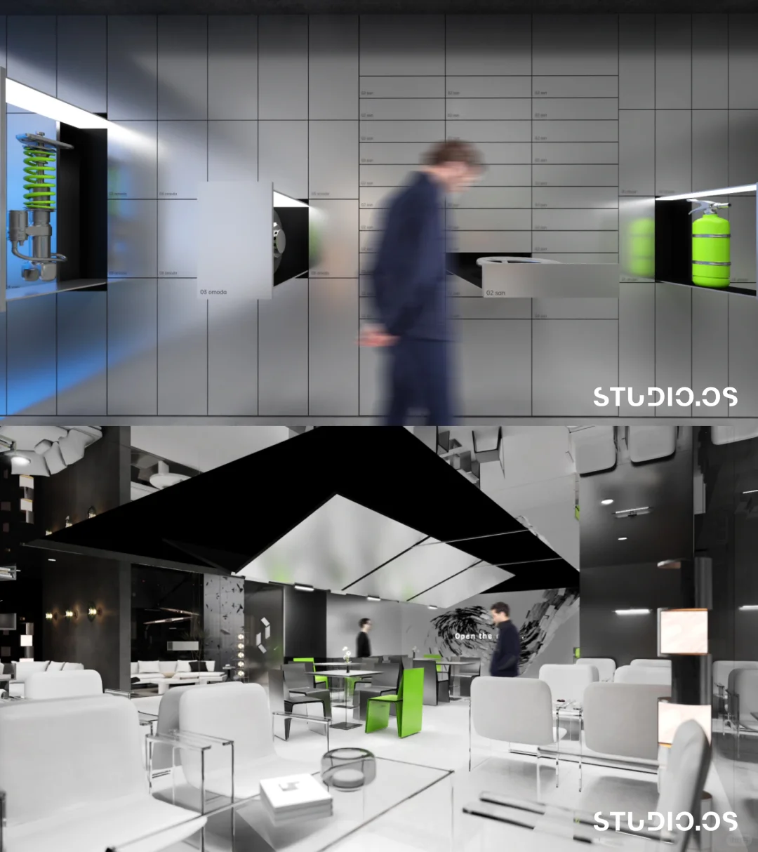 越己Ⅰ车展展台设计