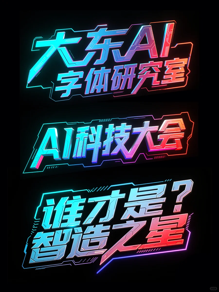 综艺海报标题自由了！AI这波发展真的猛！