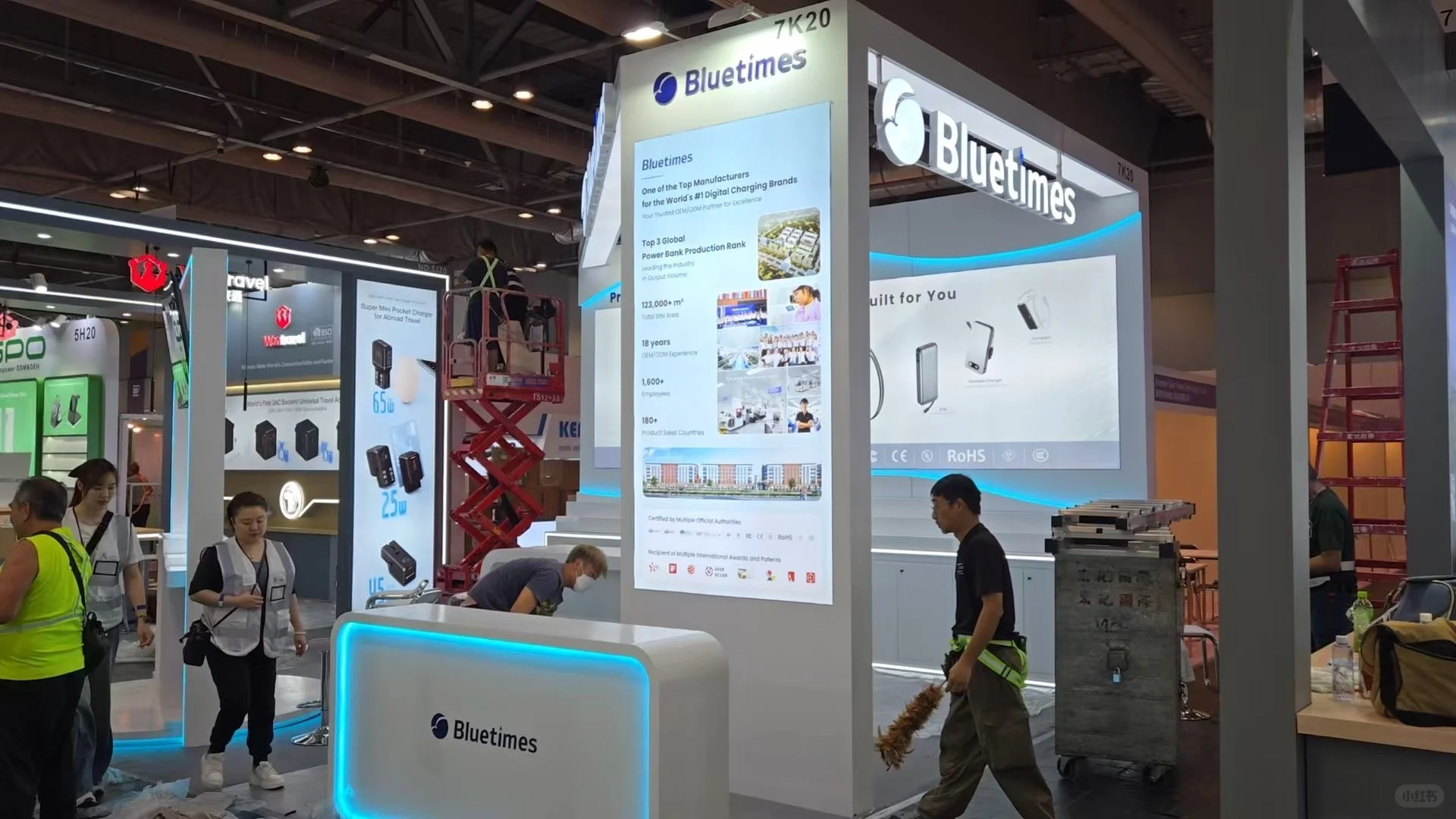 香港环球电子展-展览展会设计与搭建