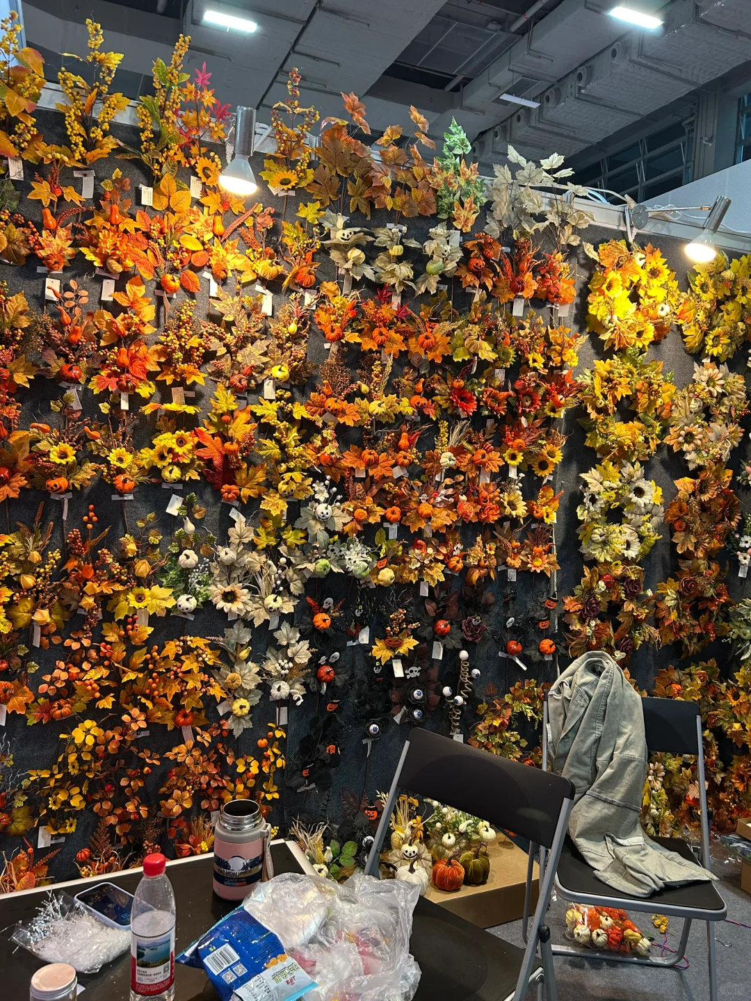 花艺展会上的美拉德配色?