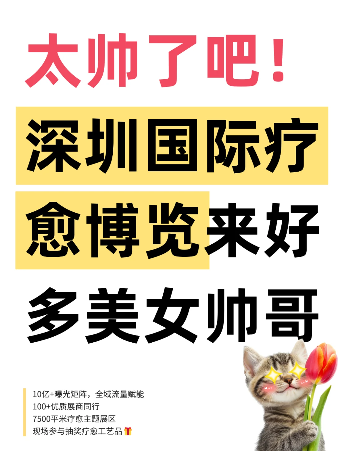 太帅了吧! 深圳这次博览会有很多美女帅哥