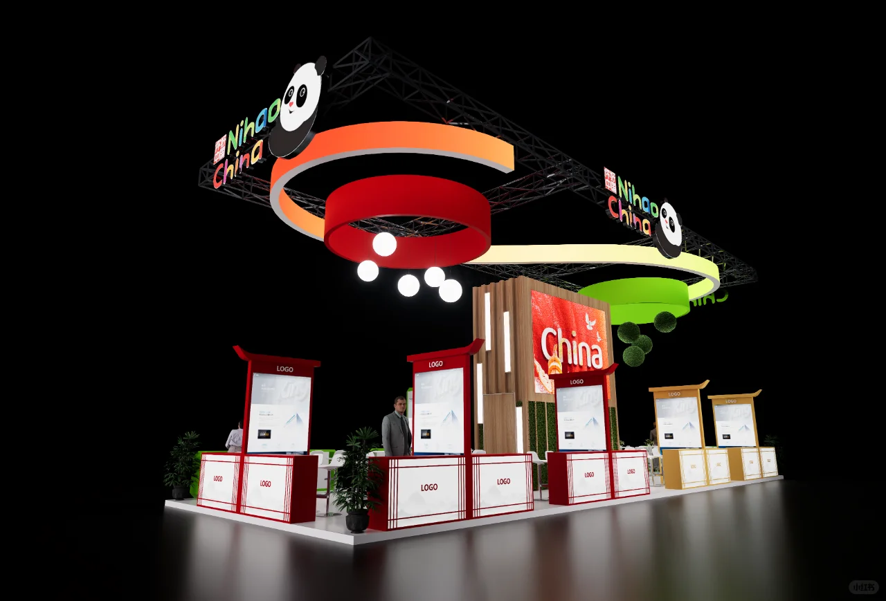 案例分享 | 企业展团•展台设计