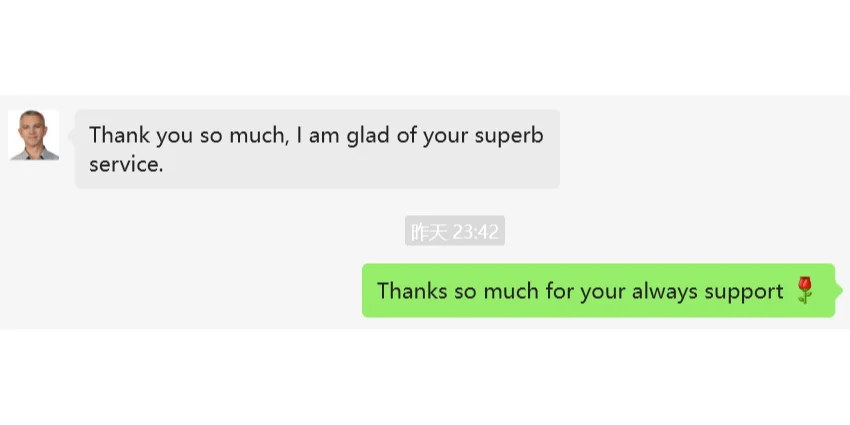 好喜欢参加展会啊!因为真的有客户!