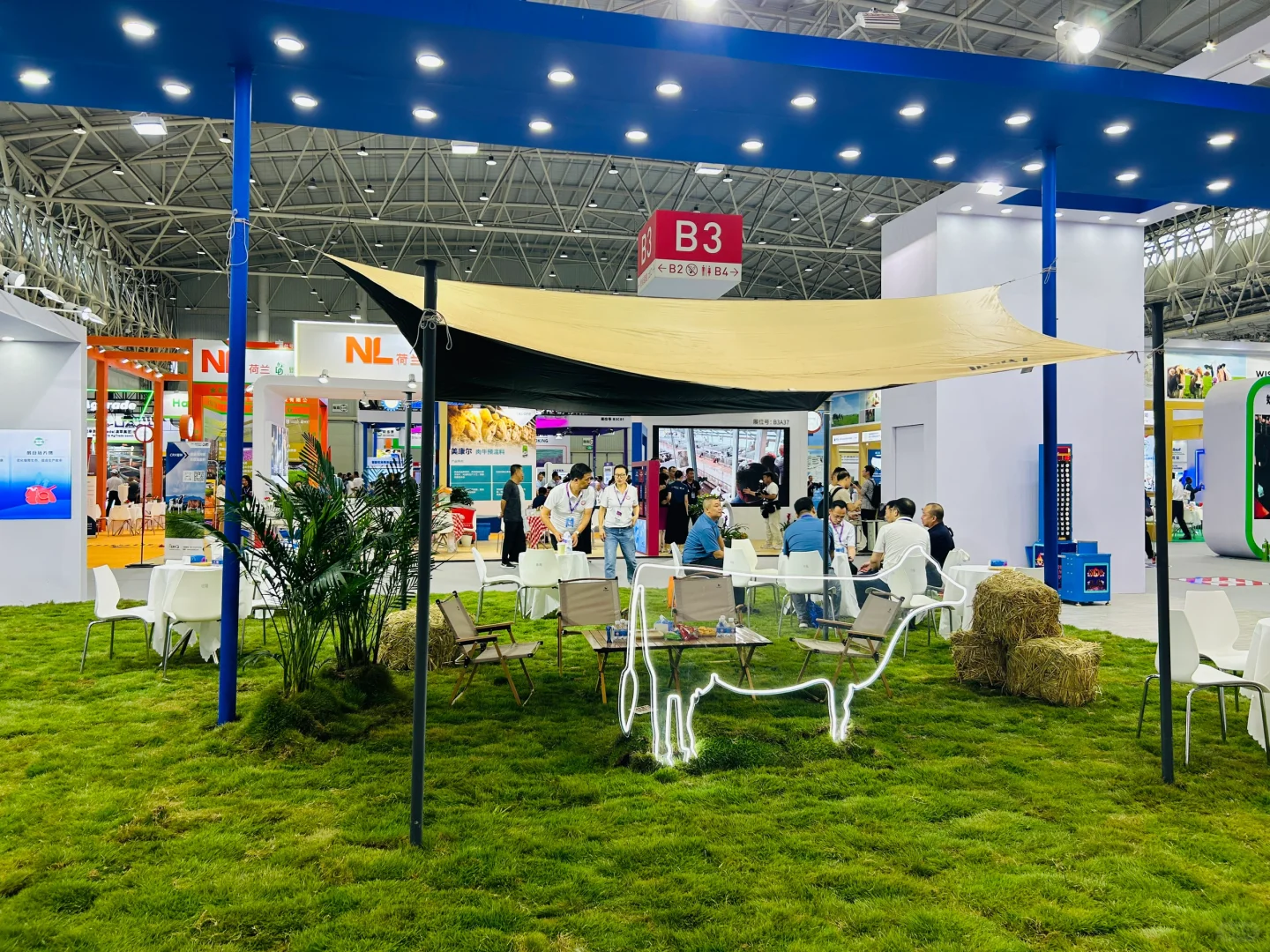 2024中国奶业展览会展台工作日常