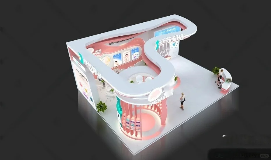 母婴用品展台设计