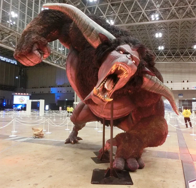 大阪世博会惊现等比例巨大金狮子！