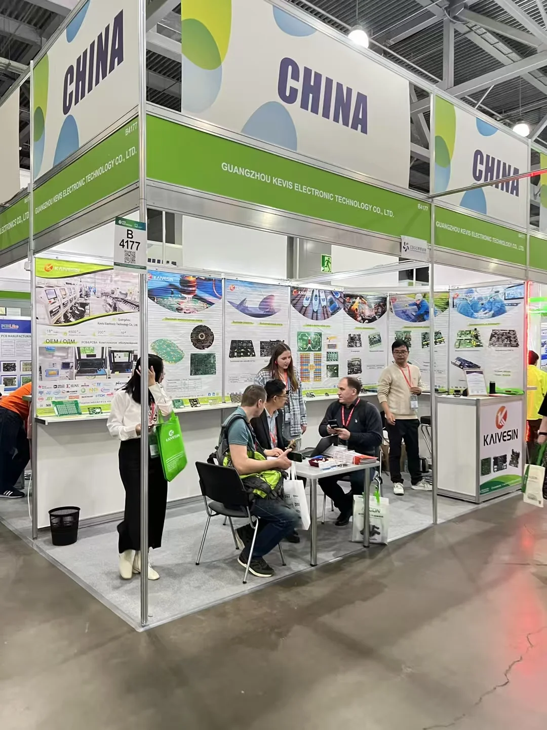 2025年4月俄罗斯电子元器件展会现场