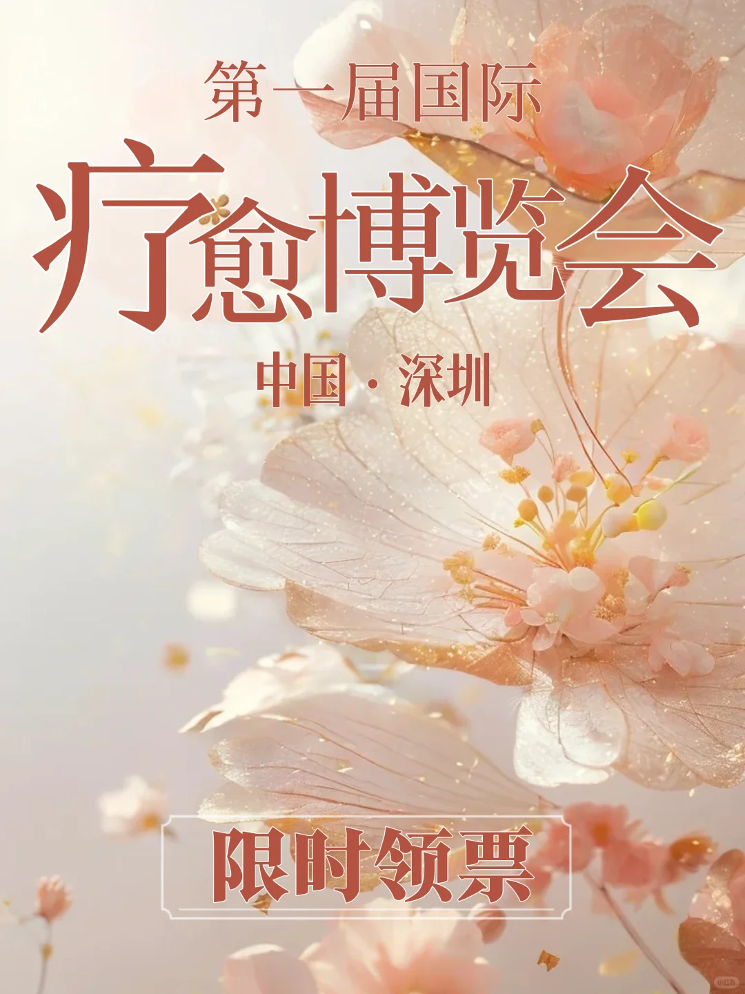 深圳首届疗愈博览会限时领票啦！！
