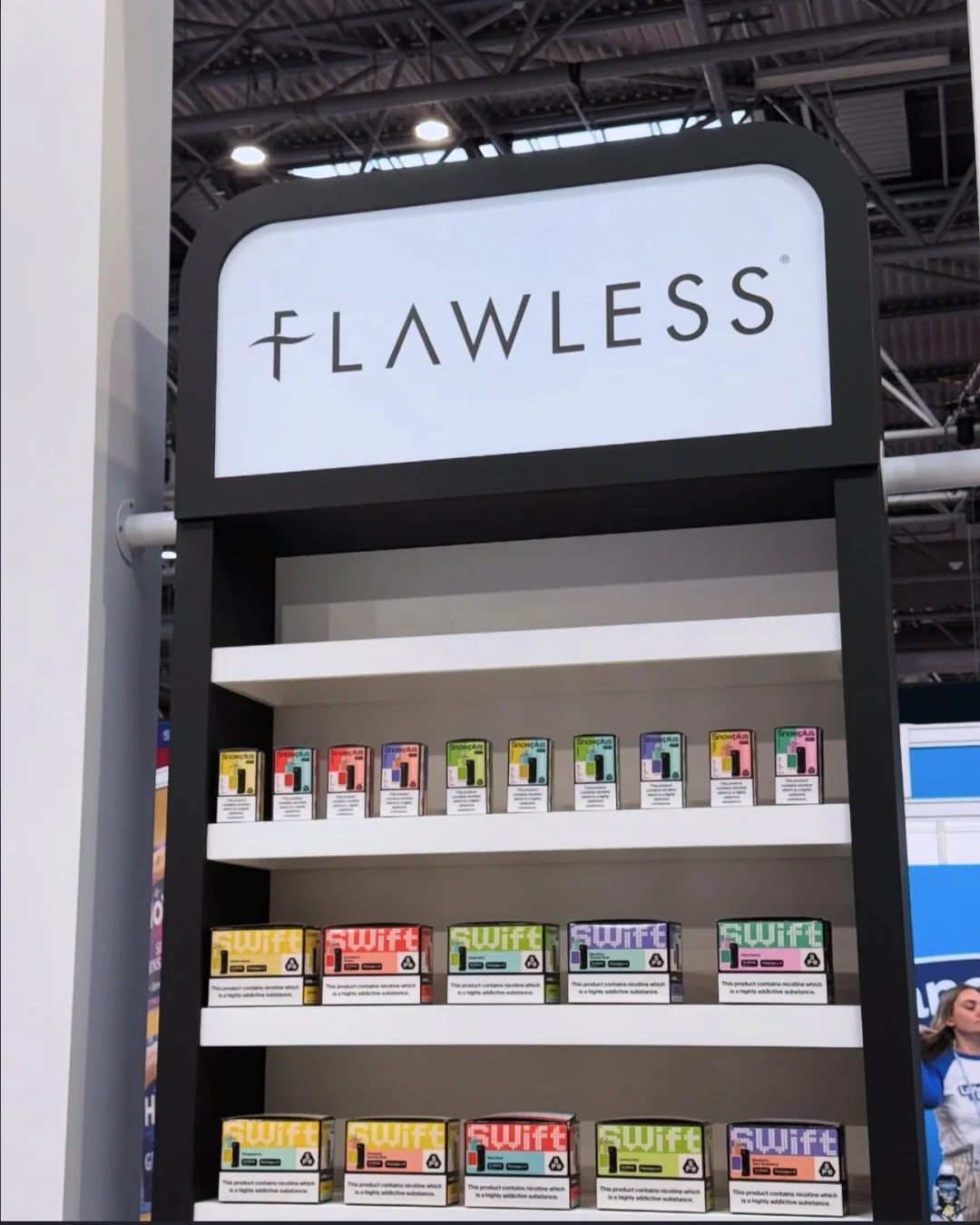 跑个展会现场 累麻了..