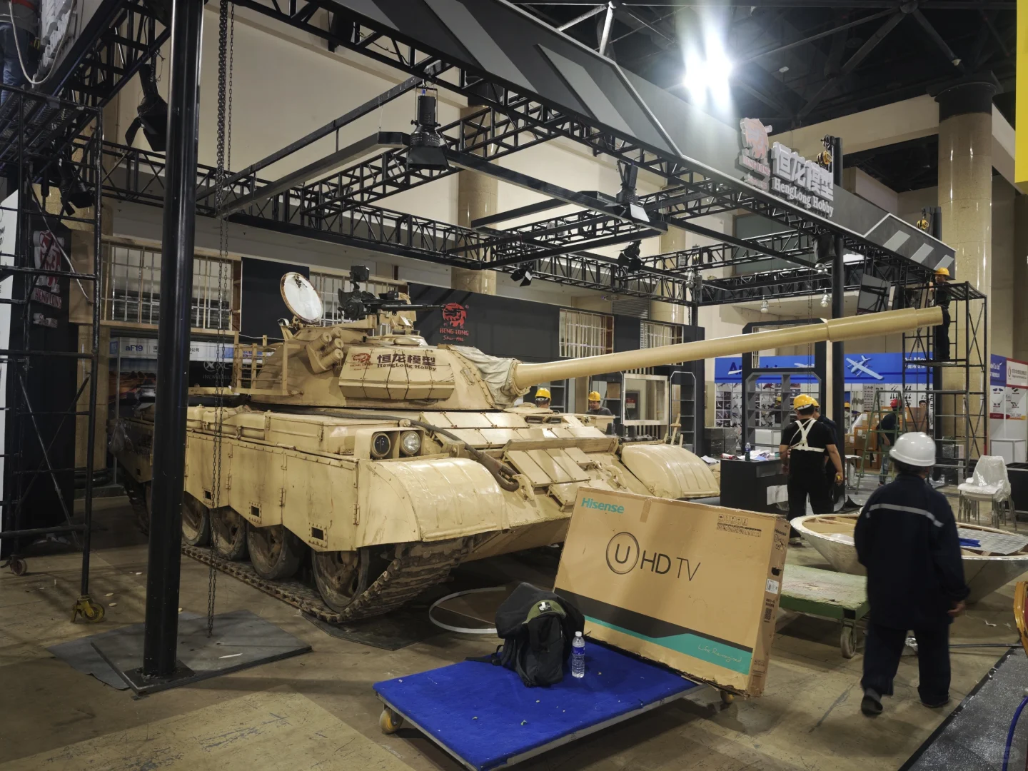 第23届中国国际模型博览会布展日 2025HEC