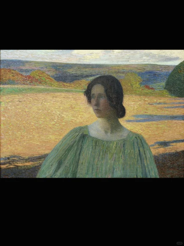 心都点碎了?印象派亨利·马丁笔下的人物