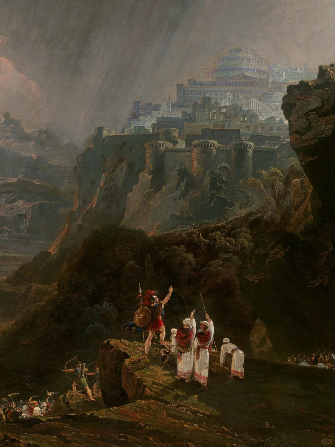 他让太阳停下！太浪漫主义了！