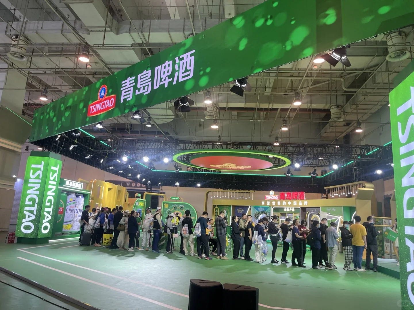 今日的马拉松展会