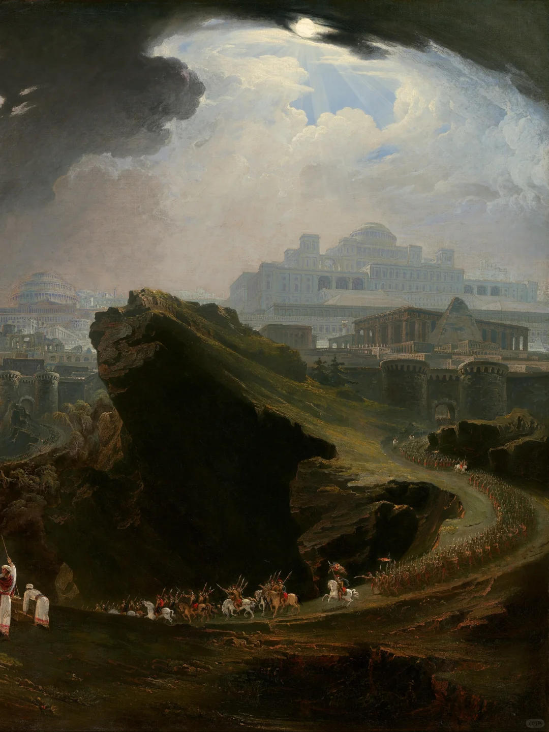 他让太阳停下！太浪漫主义了！