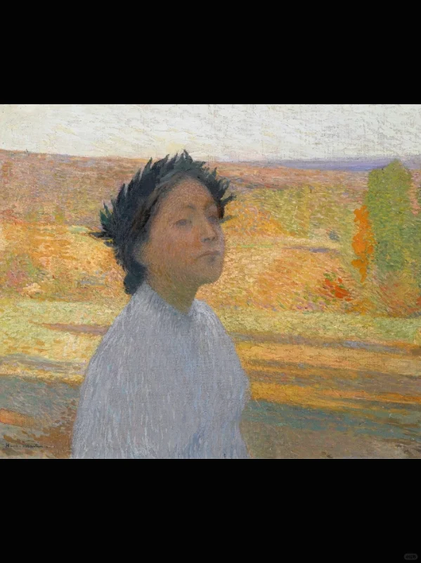 心都点碎了?印象派亨利·马丁笔下的人物