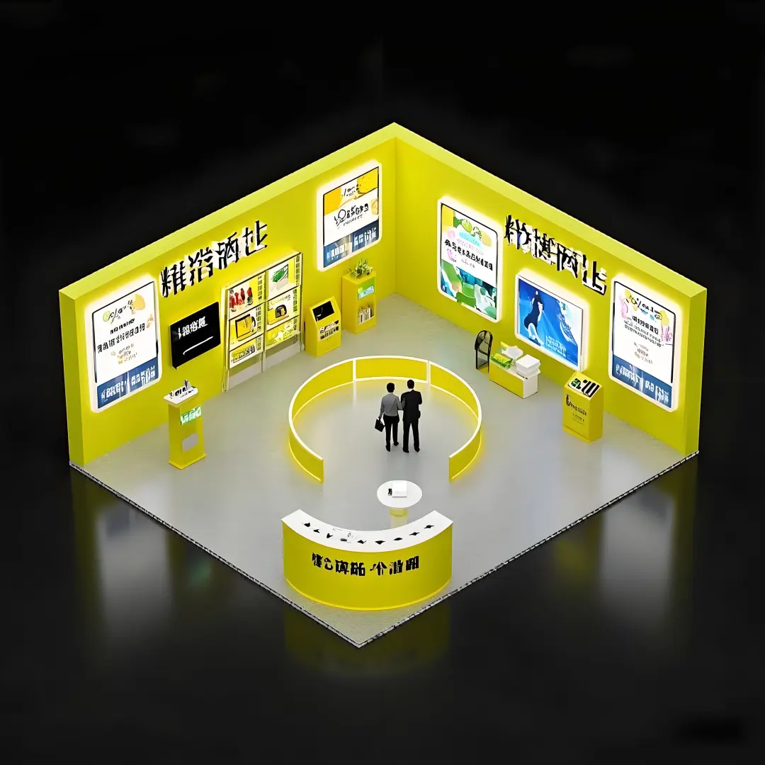 解锁糖酒会个性展台