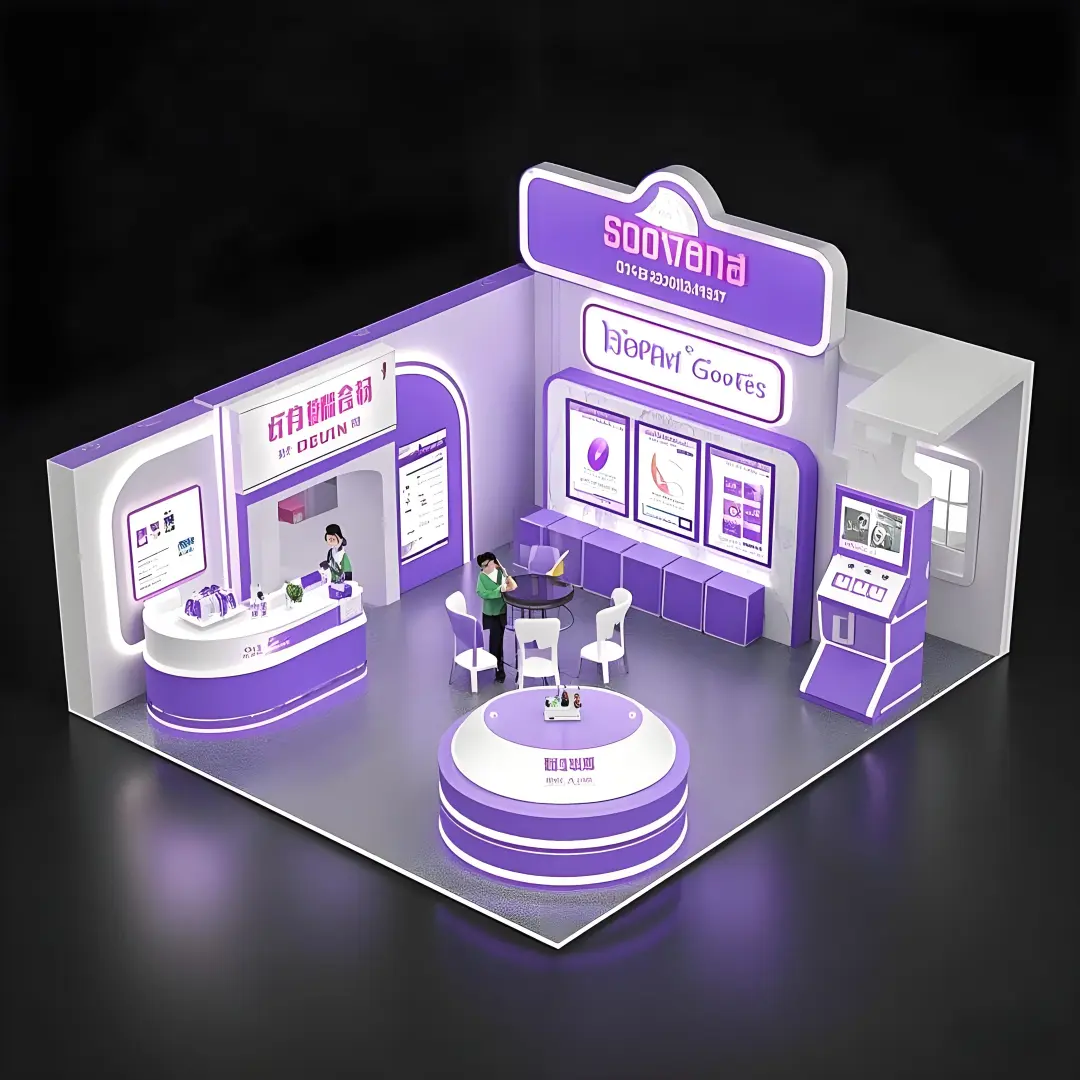 解锁糖酒会个性展台