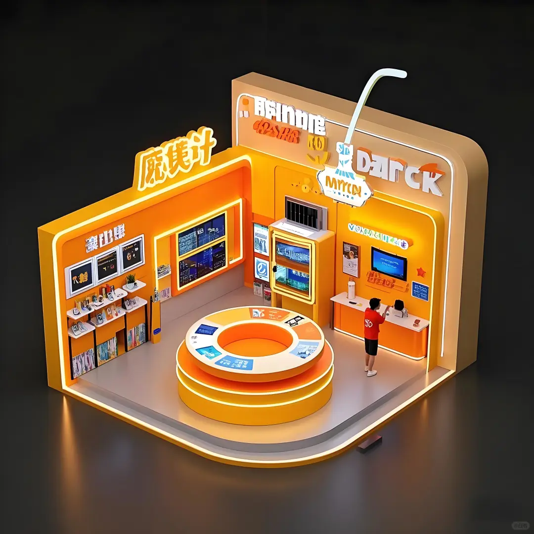 解锁糖酒会个性展台